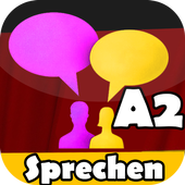 Deutsch A2 Sprechen Lernen أيقونة