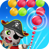 Tomcat Pop Pirate: New Bubble Shooter icon