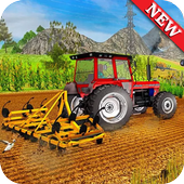 Real Tractor Farming Harvest Simulator Game 2019 icon