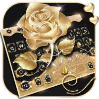 Keyboard Gold Rose mewah on 9Apps