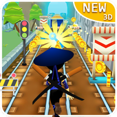 Ninja Subway runner 3D 2018 icon
