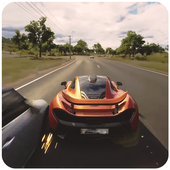 Car Driving On The Highway icon