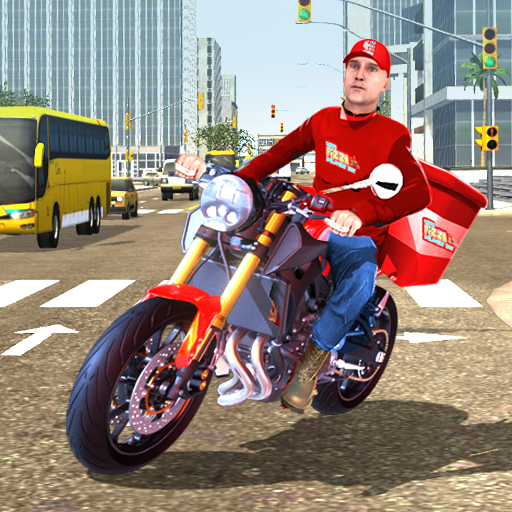 Moto Pizza delivery boy : Bike Driving Simulator icon