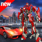 Robot Mobil Futuristik Transform: Robot Hero Fight icon