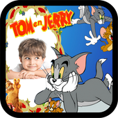 Tom And Jerry Photo Frame Editor App 2018 icon