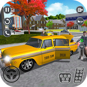 Real Taxi Driver Simulator 2019 icon