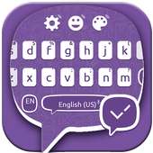 Keyboard Theme for Vibr message