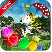 Snopy pop bubble shoote icon