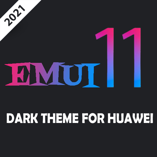 Dark Emui-11 Theme for Huawei icon