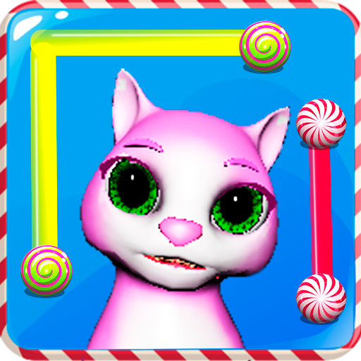 Caramel Dots. Connect the Dots icon