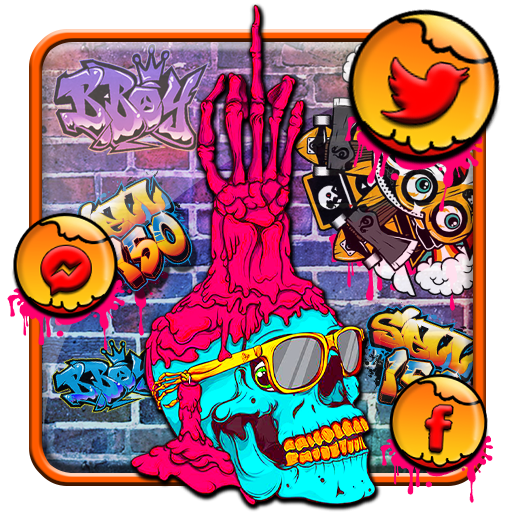 Skull Hand-Motive HD-Wallpaper icon