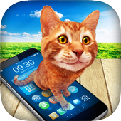 Cat in Phone Prank icon