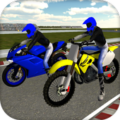 Heavy Bike Moto Rider 3D: F1 Track Racer Stunts icon