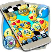 Emoji Background Launcher icon