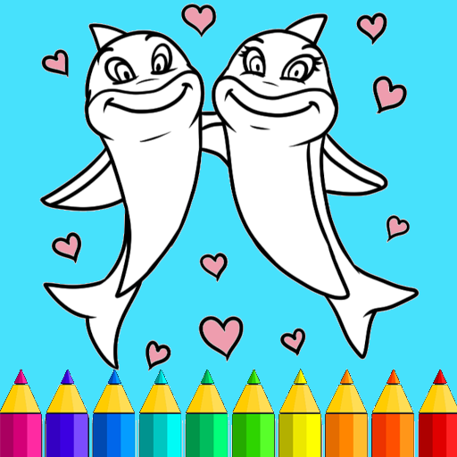 Coloring Sponge Baby Shark icon