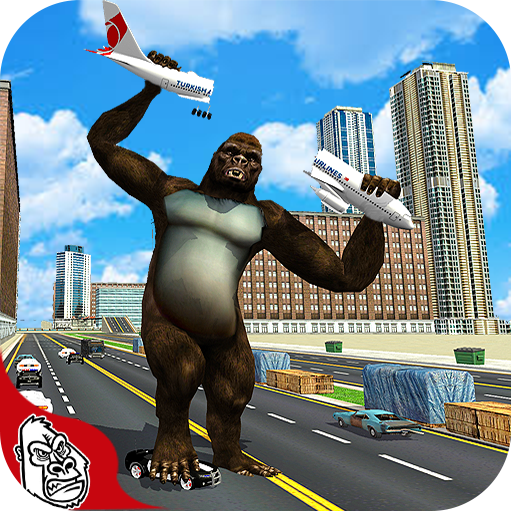 Angry Gorilla Kong Attack - City Rampage 2019 icon