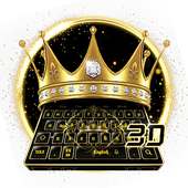 3D Golden Crown Keyboard on 9Apps