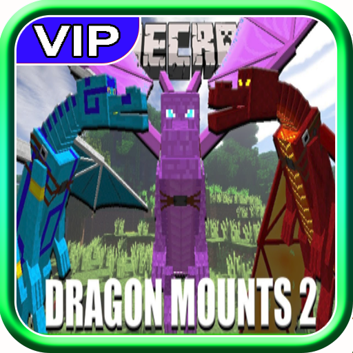 Dragon Mounts  Craft Mod for Minecraft PE icon