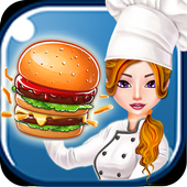 Crazy Burger Chef : Kitchen Fever : Cooking Games icon