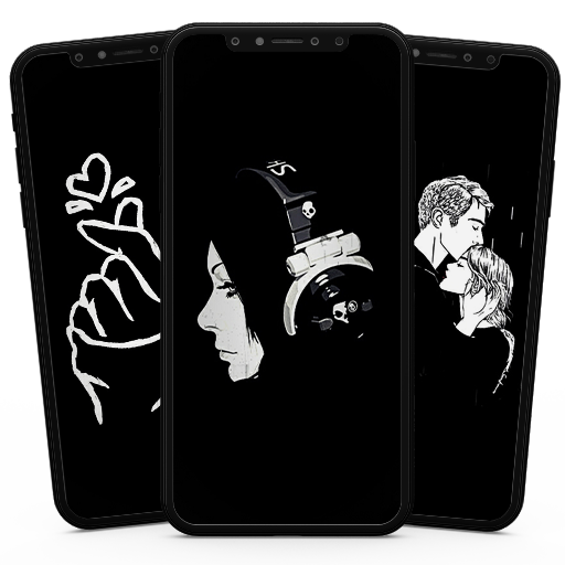 Black Aesthetic Wallpaper icon