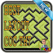 Base layouts coc th7 icon