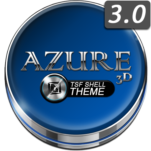 TSF Shell Launcher Theme Azure with icon pack icon