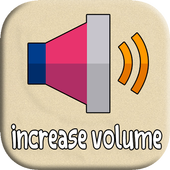 increase volume for android icon