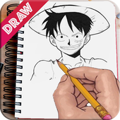 Learn To Draw Luffy OP icon
