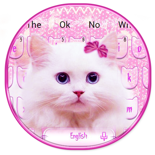 Cute Furry Cat Keyboard Theme icon