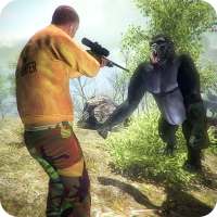 Gorilla Animals Hunting 3D Wild Apes Shooting 2018