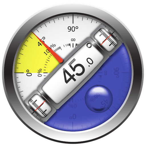 Clinometer     bubble level icon