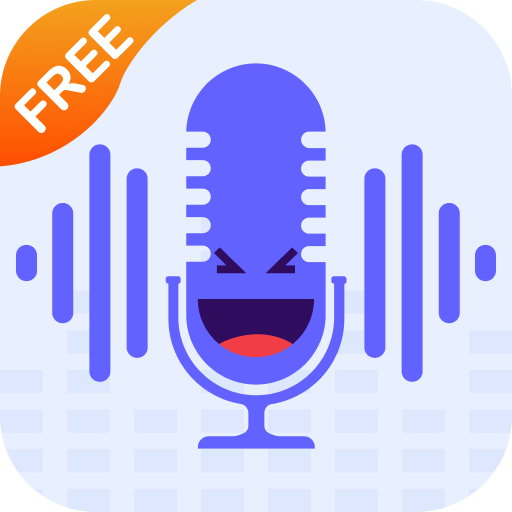 Free voice changer: funny sound effects, voice app icon