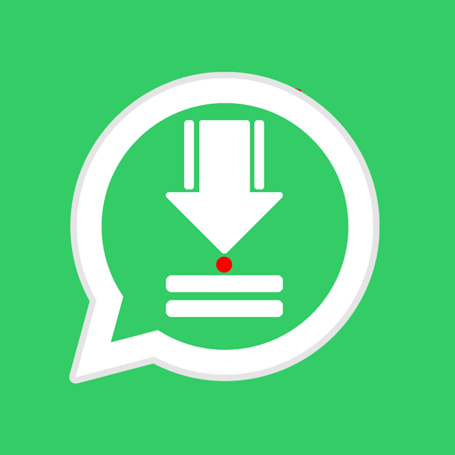 status saver -Video saver, downloader for WhatsApp icon