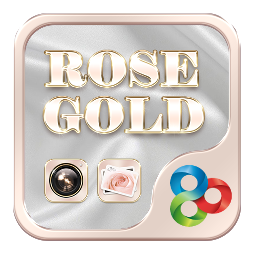 Rose GoldX GO Launcher Theme icon