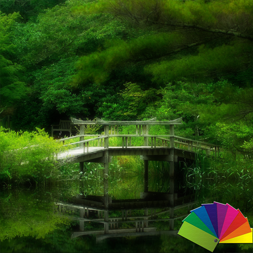 Nature Nougat Theme For Xperia أيقونة