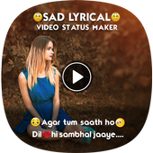 My Photo Sad Lyrical Video Status Maker icon