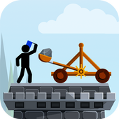 Stickman Catapult Simulator - War Archery Master icon