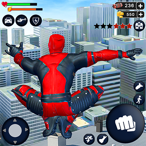 Spider Rope Hero Man Game icon