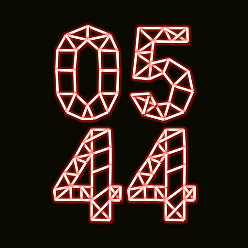 Digital clock live wallpaper icon