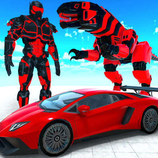 Dinosaur Robot Transform: Car Robot Transport Sim icon