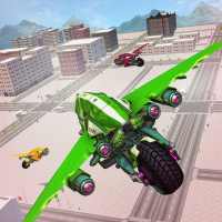 Light Flying Bike Taxi Driving Stunts on 9Apps