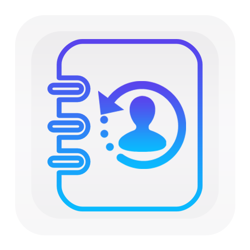 Recover deleted contacts icon