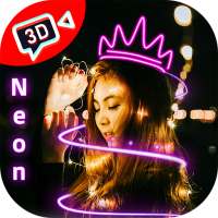 3D Neon Effect Video Editor : Neon FX Video Effect