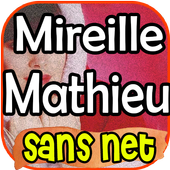 Chansons Mireille Mathieu sans net (avec paroles) icon