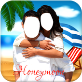 Honeymoon Couple Photo Suit icon