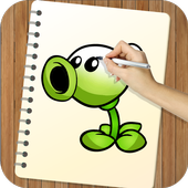 تعلم رسم  Zombies Vs Plant أيقونة