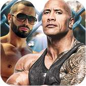 Selfie with Rock: Rock Wallpaper: WWE Photo Editor on 9Apps