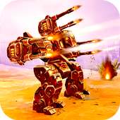 Robots War Fighting 2 - futuristic battle machines