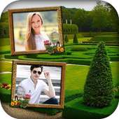 Garden Dual Photo Frame