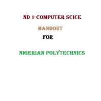 ND 2 Computer Sci Handout on 9Apps